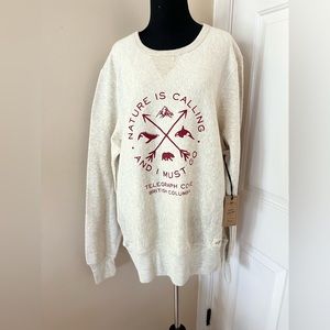New! Telegraph Cove British Columbia sweatshirt XL GGS Ltd.